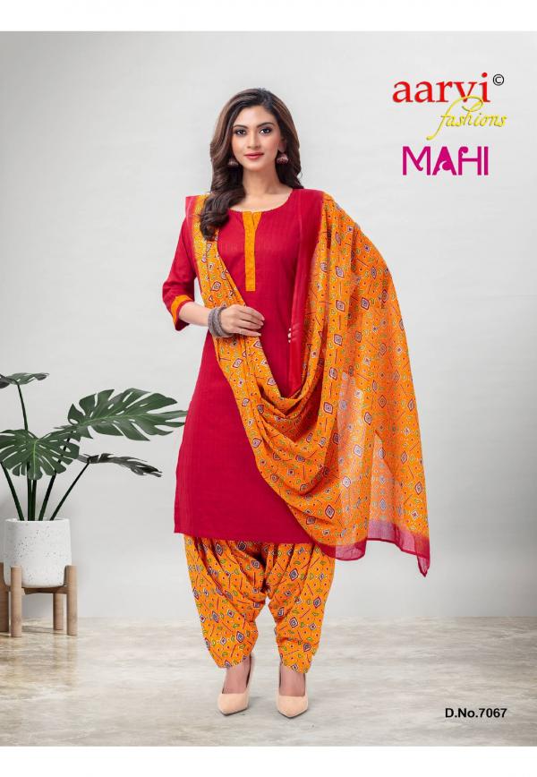 Aarvi Mahi Vol-5 Cotton Designer Readymade Collection